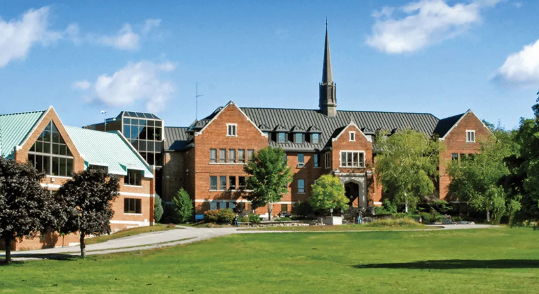 Algoma University campus in Brampton where Unique Limbu studied Computer Science with focus on Cybersecurity